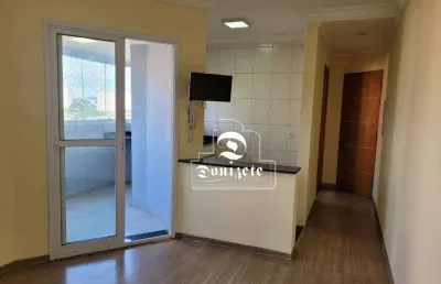 Apartamento com 2 dormitórios à venda, 63 m² por r$ 377.000,00 - vila homero thon - santo andré/sp