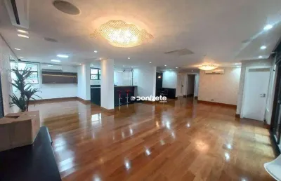 Apartamento com 4 dormitórios para alugar, 263 m² por r$ 11.816,52/mês - jardim - santo andré/sp