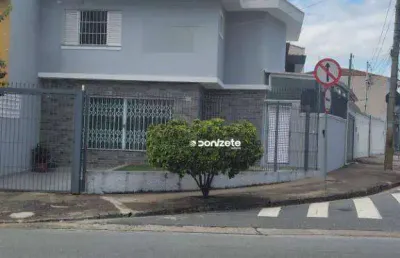Sobrado com 3 dormitórios para alugar, 160 m² por r$ 7.150,09/mês - jardim - santo andré/sp