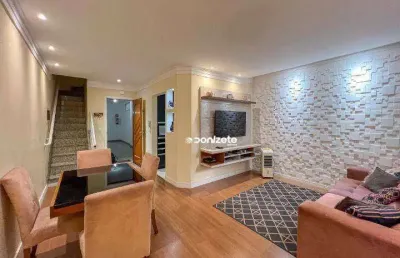 Cobertura com 3 dormitórios à venda, 168 m² por r$ 560.000,00 - vila homero thon - santo andré/sp