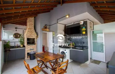 Cobertura com 2 dormitórios à venda, 84 m² por r$ 465.000,00 - vila américa - santo andré/sp
