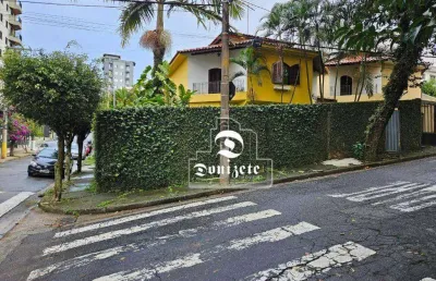 Sobrado com 3 dormitórios para alugar, 183 m² por r$ 6.186,40/mês - jardim bela vista - santo andré/sp