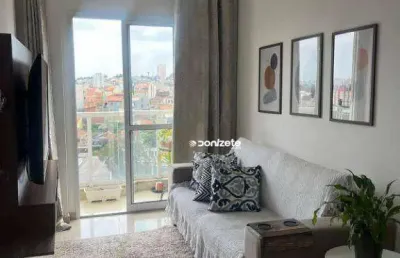 Apartamento com 2 dormitórios à venda, 56 m² por r$ 370.000,00 - parque das nações - santo andré/sp