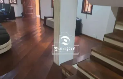 Sobrado para alugar, 350 m² por r$ 4.570,00/mês - vila eldízia - santo andré/sp
