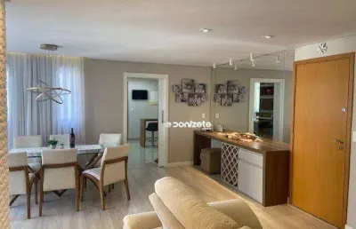 Apartamento com 3 dormitórios à venda, 118 m² por r$ 1.099.000,00 - vila valparaíso - santo andré/sp