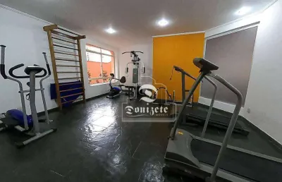 Apartamento com 3 dormitórios para alugar, 125 m² por r$ 4.200,00/mês - jardim - santo andré/sp