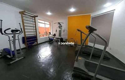 Apartamento com 3 dormitórios para alugar, 125 m² por r$ 4.200,00/mês - jardim - santo andré/sp