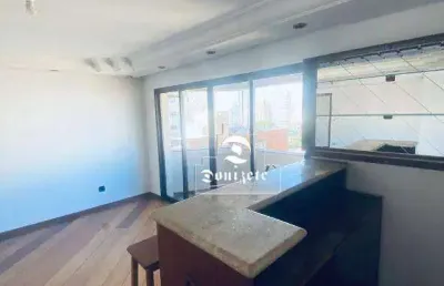 Apartamento com 3 dormitórios, 140 m² - venda por r$ 790.000,00 ou aluguel por r$ 4.122,42/mês - centro - santo andré/sp