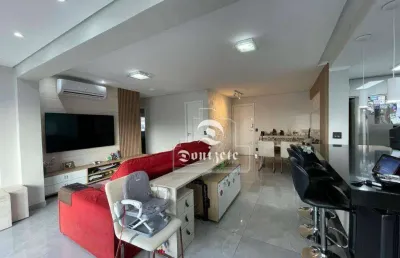 Apartamento com 3 dormitórios à venda, 120 m² por r$ 1.272.000,00 - jardim - santo andré/sp