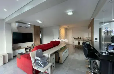 Apartamento com 3 dormitórios à venda, 120 m² por r$ 1.272.000,00 - jardim - santo andré/sp