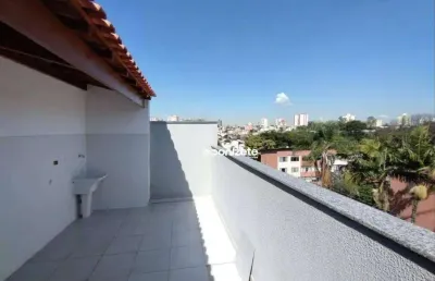 Cobertura com 2 dormitórios à venda, 107 m² por r$ 650.000,00 - vila guiomar - santo andré/sp