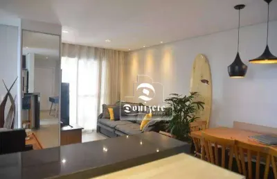 Apartamento com 2 dormitórios à venda, 66 m² por r$ 550.000,00 - vila américa - santo andré/sp