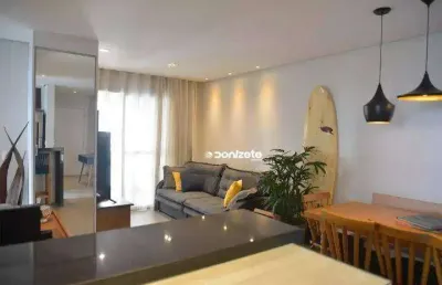 Apartamento com 2 dormitórios à venda, 66 m² por r$ 550.000,00 - vila américa - santo andré/sp