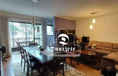 Apartamento com 3 dormitórios à venda, 144 m² por r$ 700.000,00 - vila alzira - santo andré/sp