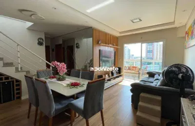 Cobertura com 3 dormitórios à venda, 282 m² por r$ 1.855.000,00 - vila mussolini - são bernardo do campo/sp