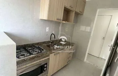 Apartamento com 2 dormitórios à venda, 48 m² por r$ 330.000,00 - vila homero thon - santo andré/sp