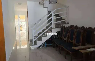 Sobrado com 2 dormitórios à venda, 77 m² por r$ 390.000,00 - vila homero thon - santo andré/sp