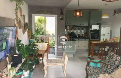 Sobrado com 2 dormitórios à venda, 150 m² por r$ 750.000,00 - vila santa teresa - santo andré/sp