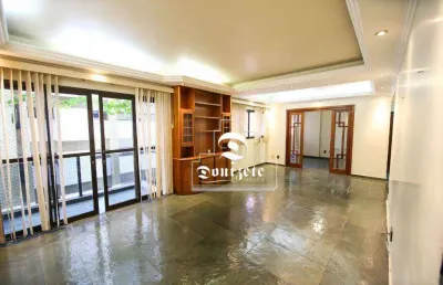 Apartamento com 3 dormitórios para alugar, 134 m² por r$ 5.976,00/mês - jardim bela vista - santo andré/sp