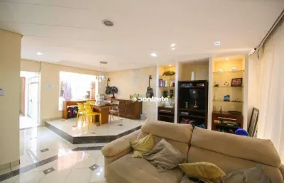 Casa com 3 dormitórios à venda, 153 m² por r$ 1.100.000,00 - jardim - santo andré/sp