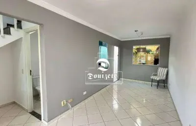Sobrado com 4 dormitórios à venda, 107 m² por r$ 670.000,00 - jardim - santo andré/sp