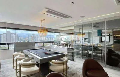 Apartamento com 2 dormitórios à venda, 135 m² por r$ 2.650.000,00 - vila assunção - santo andré/sp