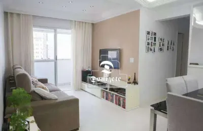 Apartamento com 3 dormitórios à venda, 89 m² por r$ 580.000,00 - vila gilda - santo andré/sp