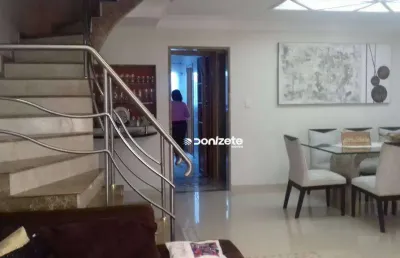 Sobrado com 3 dormitórios para alugar, 274 m² por r$ 8.000,00/mês - jardim - santo andré/sp