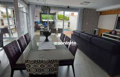 Sobrado com 5 dormitórios para alugar, 400 m² por r$ 16.229,17/mês - campestre - santo andré/sp