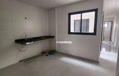 Apartamento com 2 dormitórios à venda, 43 m² por r$ 380.000,00 - vila scarpelli - santo andré/sp