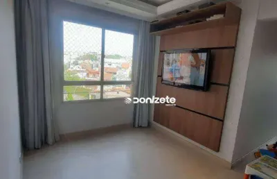 Apartamento com 3 dormitórios à venda, 66 m² por r$ 350.000,00 - parque marajoara - santo andré/sp