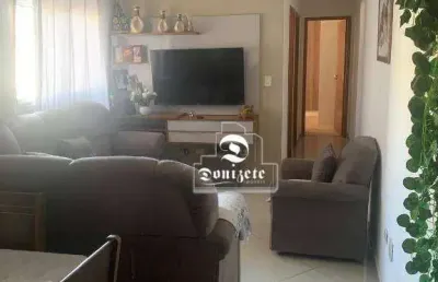 Cobertura com 2 dormitórios à venda, 120 m² por r$ 590.000,00 - casa branca - santo andré/sp