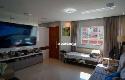 Sobrado com 3 dormitórios à venda, 200 m² por r$ 1.100.000,00 - vila pires - santo andré/sp