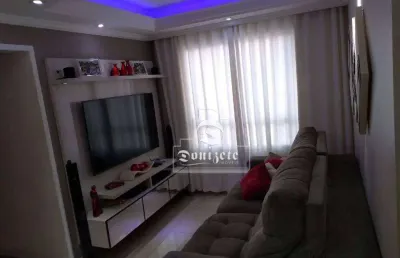 Apartamento com 3 dormitórios à venda, 60 m² por r$ 380.000,00 - parque marajoara - santo andré/sp