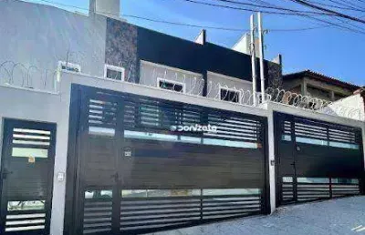 Sobrado com 2 dormitórios, 96 m² - venda por r$ 630.000,00 ou aluguel por r$ 2.900,10/mês - jardim santo alberto - santo andré/sp