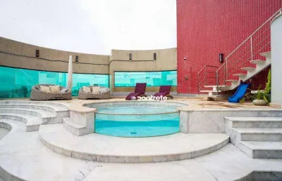 Cobertura com 4 dormitórios, 770 m² - venda por r$ 8.499.997,00 ou aluguel por r$ 55.719,00/mês - vila bastos - santo andré/sp