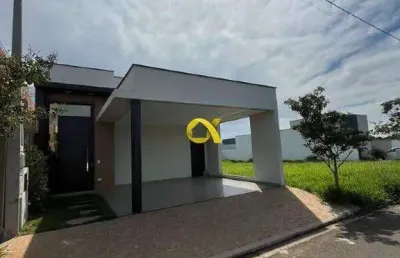Aproveite!! maravilhosa casa térrea recém construída, à venda no residencial ágape