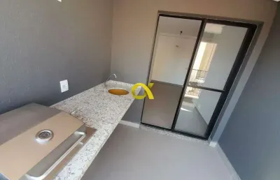 Novam 2 dormitórios com suíte e lazer completo e varanda gourmet no nova américa