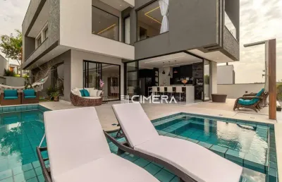 Casa com 3 suítes à venda, no alphaville nova esplanada - aceita permuta