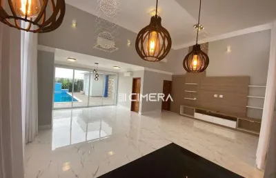 Casa com 4 quartos para alugar no condomínio - alphaville nova esplanada - votorantim/sp