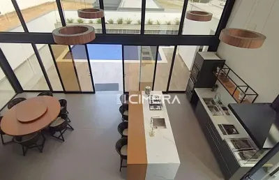 Casa com 4 suítes à venda no condomínio condomínio bouganville localizado na sorocaba/sp