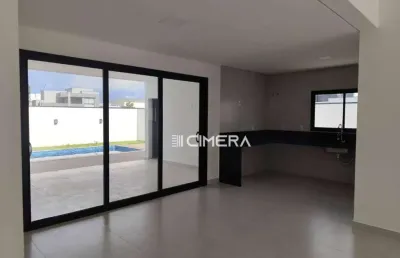 Casa com 3 dormitórios à venda,  no alphaville nova esplanada - votorantim/sp