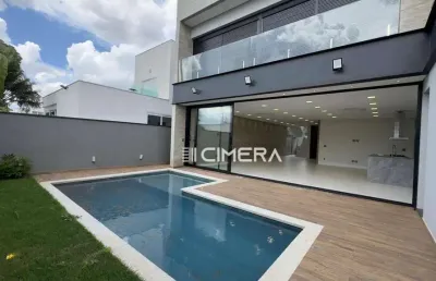 Casa com 5 dormitórios à venda, 400 m² por r$ 4.500.000,00 - alphaville nova esplanada - votorantim/sp