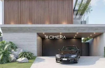 Casa com 3 dormitórios à venda, 221 m²  condomínio terras alpha nova esplanada - votorantim/sp