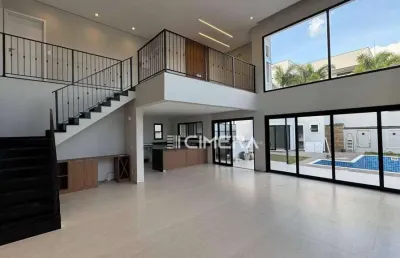 Casa com 4 quartos, venda  ou aluguel  no condomínio alphaville nova esplanada - votorantim/sp