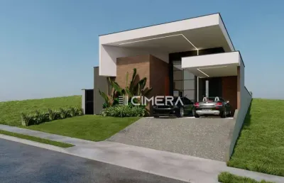 Casa com 3 suites à venda, 162 m²  - condomínio terras alpha nova esplanada - votorantim/sp