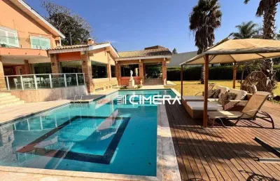Casa com 5 suítes a venda no  lago azul - araçoiaba da serra/sp