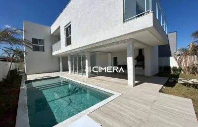 Casa com 4 dormitórios à venda, 358 m² por r$ 3.800.000,00 - alphaville nova esplanada - votorantim/sp