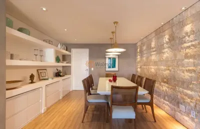 Imperdível apartamento de luxo no cambuí: 4 quartos, 2 suítes, 3 salas, 4 banheiros, 2 vagas - campinas-sp - 181,86 m²