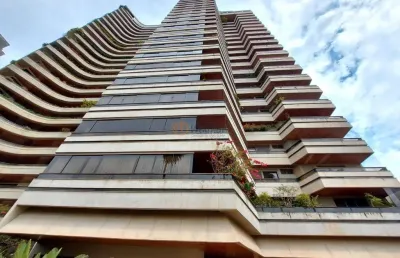 Espaçoso apartamento de luxo no cambuí: 4 quartos, 4 suítes, 3 salas, 6 banheiros, 4 vagas de garagem, 415,64m². venha conhecer!